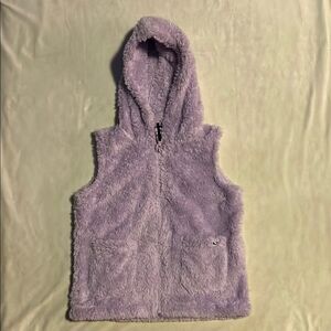 Vineyard Vines Purple Fuzzy Kids Vest